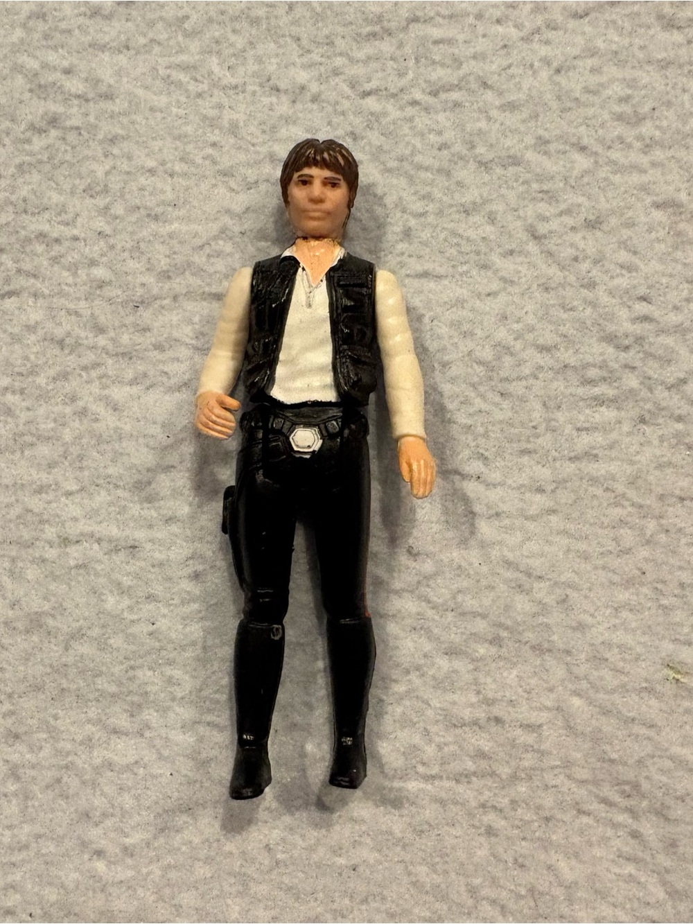 1977 Vintage Star Wars Han Solo Big Head Action Figure Kenner Original